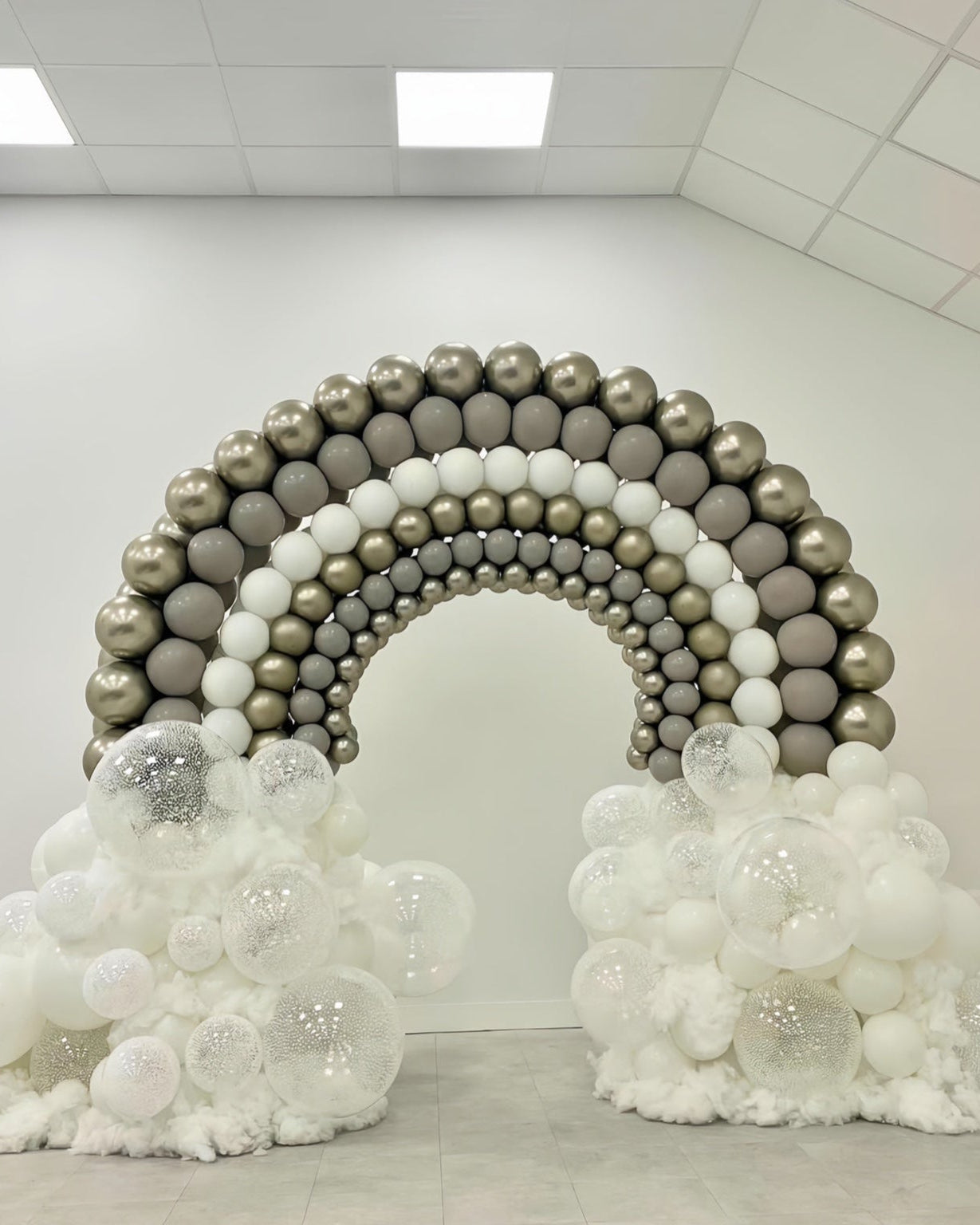 Balloon Rainbow Backdrop