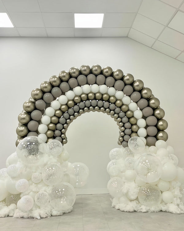 Balloon Rainbow Backdrop