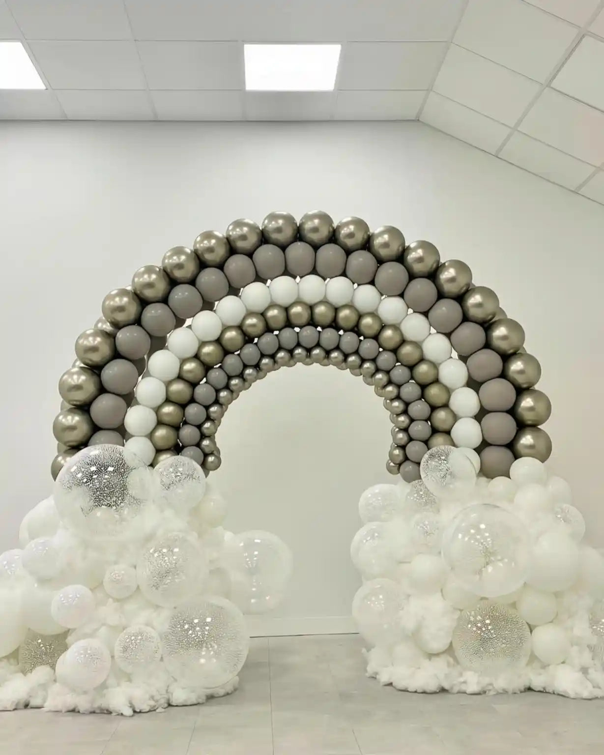 Balloon Rainbow Backdrop