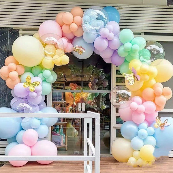 Balloon Rainbow Backdrop