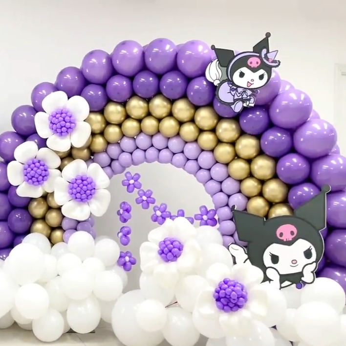 Balloon Rainbow Backdrop